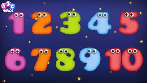 Ten Little Numbers Numbers Song Kids Tv Nursery Rhymes