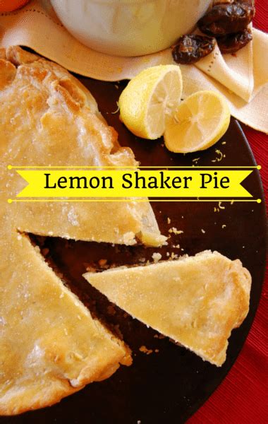 The Chew Lemon Shaker Pie With Black Pepper Crust Recipe