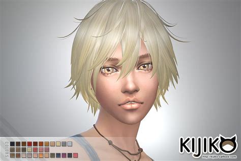 Sims 4 Hairs Kijiko Sims Shaggy Long Hair For Her Shaggy Long Hair