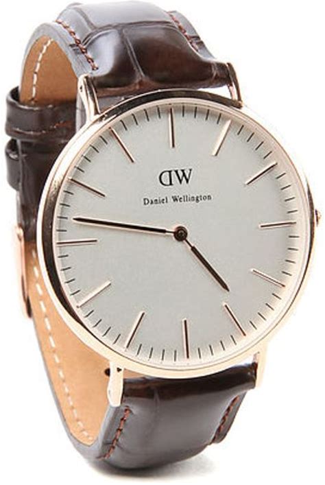 Tradesy is trusted for new and preowned. Daniel Wellington The York Watch in Rose Gold in Gold for ...
