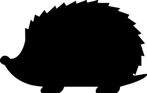 Collection Of Hedgehog Png Black And White Pluspng