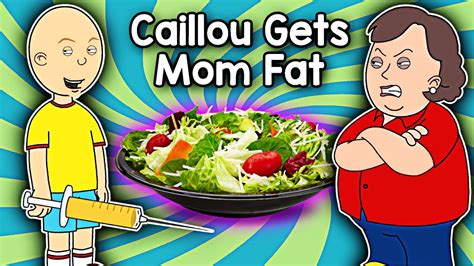 Caillou Makes Mom Fat Gets Grounded YouTube