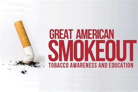 great american smokeout a plan to quit