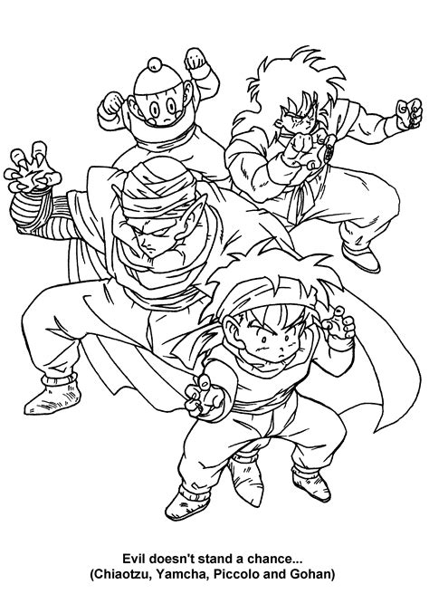 Coloring Page Dragon Ball Z 38547 Cartoons Printable Coloring Pages