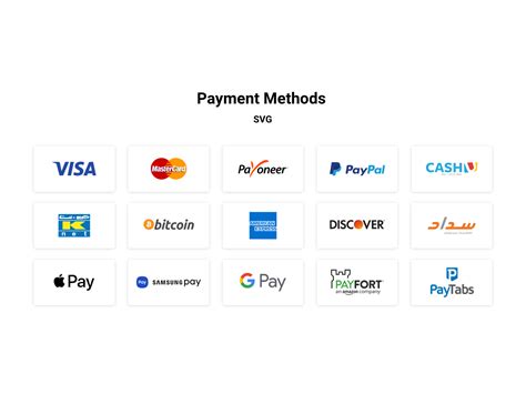 Download Payment Methods Logos Uplabs