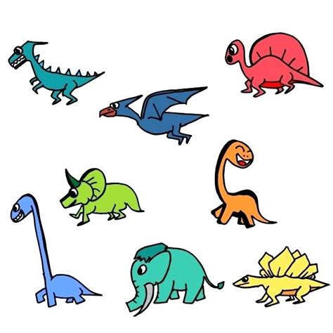 Het was dan ook een fantastische week! Cute Dinosaur Drawing | Free download on ClipArtMag