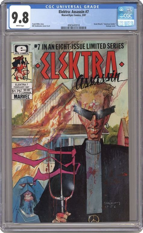 Elektra Assassin 1986 7 Cgc 98