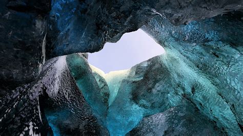 Ice Cave In Iceland Hd Wallpaper Backiee