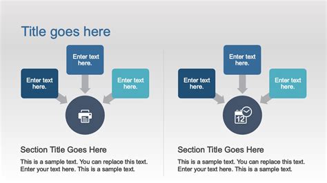 Powerpoint Comparison Smartart Graphics Slidemodel