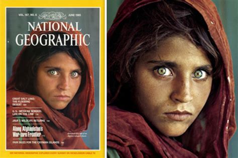 The Famous Young Afghan Girl Could Be Facing Jail Daily Star