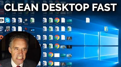 How To Organize Desktop Icons Ft Jordan Peterson Youtube