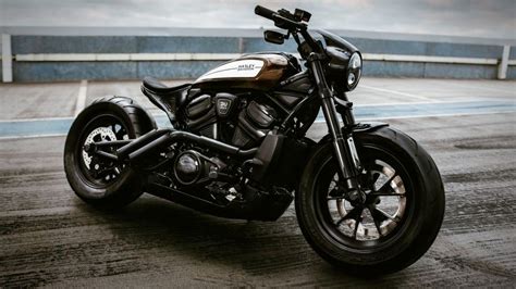 One Of A Kind Harley Davidson Sportster S Becomes A Menacing Bobber