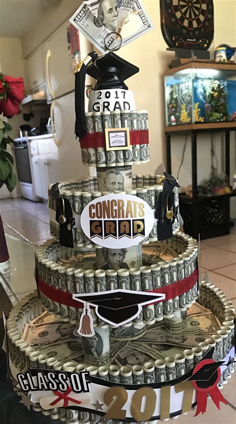Gift ideas for graduation party. Pin by Esmeralda Salazar on Graduation money cake | High ...
