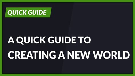Creating A New World In World Anvil A World Anvil Quick Guide
