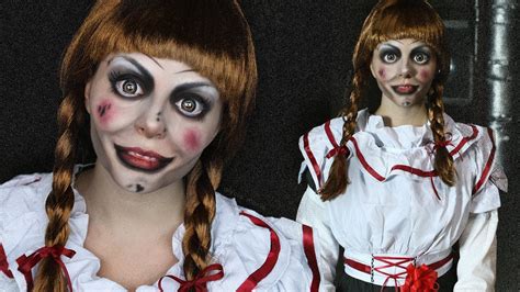 Creepy Doll Makeup Tutorial Annabelle The Conjuring Laidley View