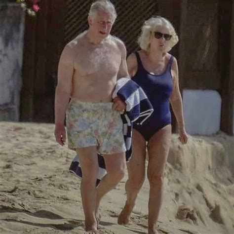 these beach photos of prince charles and camilla parker bowles are causing controver… camilla