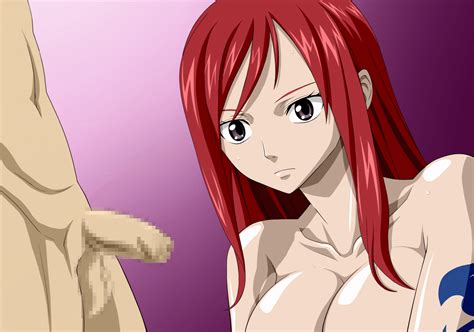 Nel Zel Formula Erza Scarlet Fairy Tail Animated Animated Gif Breasts Censored Cum Nude