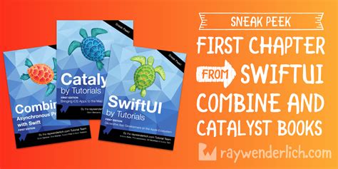 Sneak Peek: First Chapter From New SwiftUI, Combine, and Catalyst Books