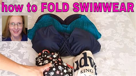 How To Fold Swim Suits Bathing Suits Womensgirls 1 Piece Suits