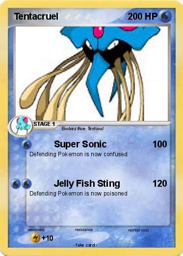 Pokémon Tentacruel 87 87 Super Sonic My Pokemon Card