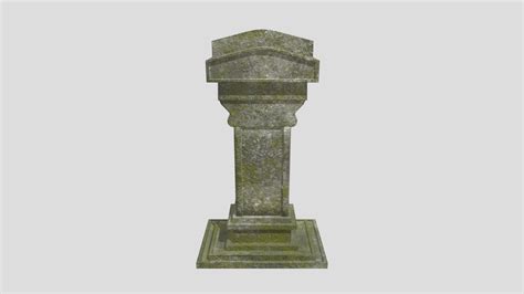 tombstone download free 3d model by vítek chalany vchalany [617df64] sketchfab