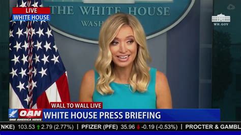White House Press Secretary Kayleigh Mcenany Police Officers Have The