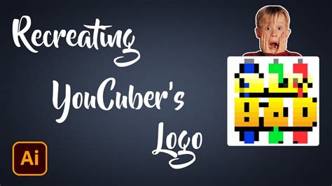 Recreating Cubing Youtubers Logo Logos With Shri Adobe Illustrator