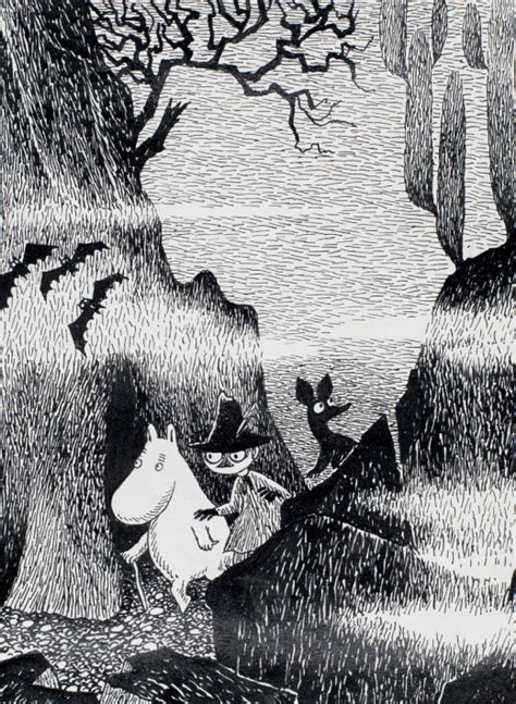 Tove Jansson • The Moomins Illustration Tove Jansson •