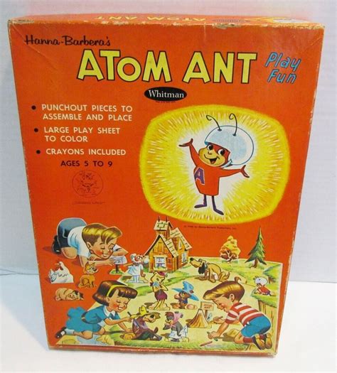 Whitman Hanna Barbera Atom Ant Play Fun Set Hillbilly Bears