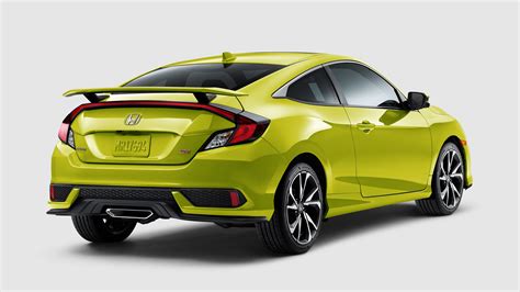 New Year New Colors 2019 Honda Civic Si Gets Two New Paint Options