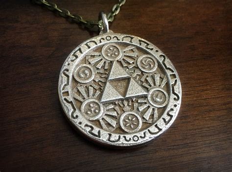 Legend Of Zelda Ocarina Of Time Triforce Six Sages Medallion Etsy