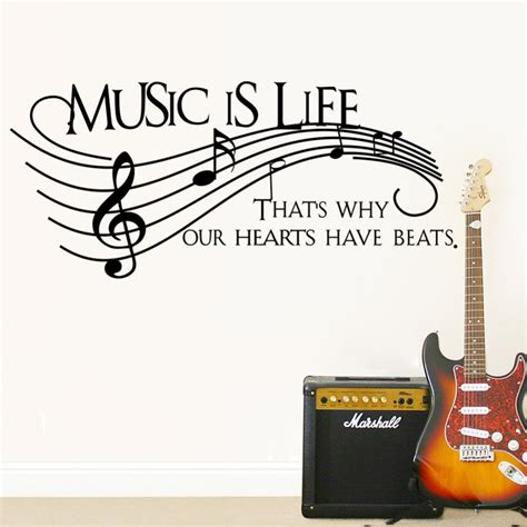 4,949 music home decor products are offered for sale by suppliers on alibaba.com, of which resin crafts accounts for 12%, metal crafts accounts for 7%, and christmas decoration supplies accounts. Creative Note Music Is Life home decal wall sticker ...