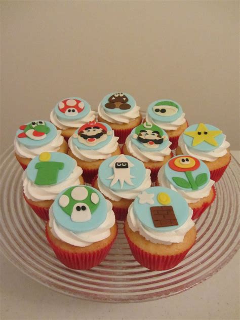 Mario cupcake decorating ideas | my cupcakes. Mario Bros. Cupcakes | Desserts, Cupcakes, Food