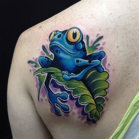 53 Cutest Frog Tattoos For All The Frog Lovers Picsmine
