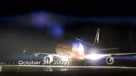 Singapore Airlines Flight 006 Crash Animation Youtube