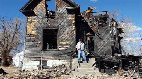 Asbestos Complicates Task Of Tearing Down Burned Out House Western