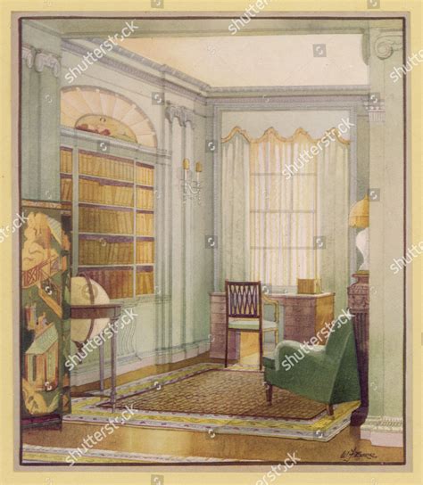 Library 18th Century Style Designed By Editorial Stock Photo Stock