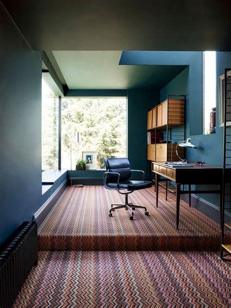 15 Inspirational Mid Century Modern Home Office Designs Mid Century