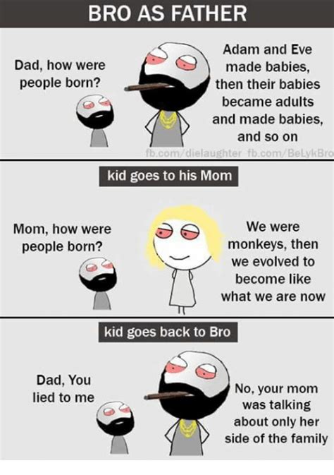 Bro As Father Adam And Eve Made Babies Then Their Babies Became Adults