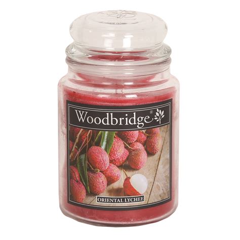 Oriental Lycheee Woodbridge Large Scented Candle Jar