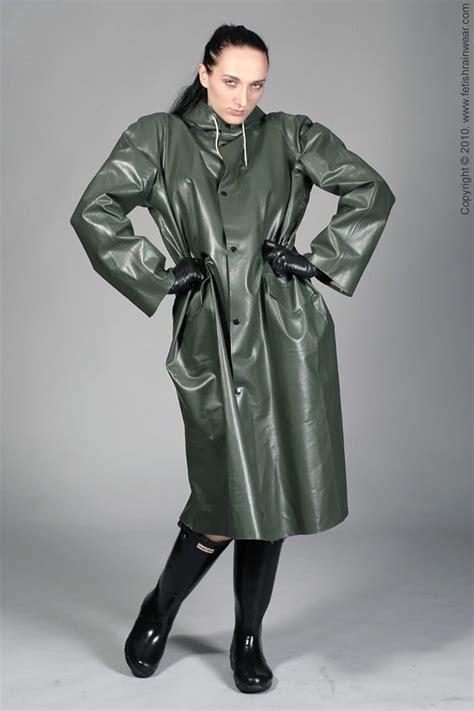 Rubber Raincoats Raincoats For Women Green Raincoat Raincoat Jacket