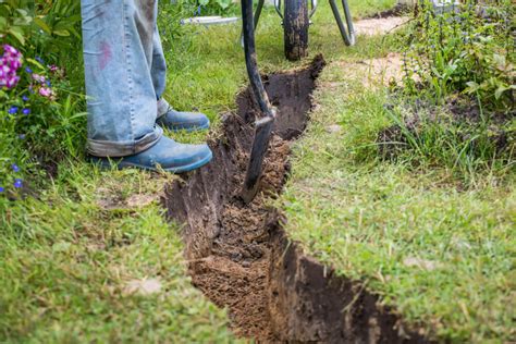 How To Dig A Trench For Drainage In 5 Easy Steps No More Muddy Yards