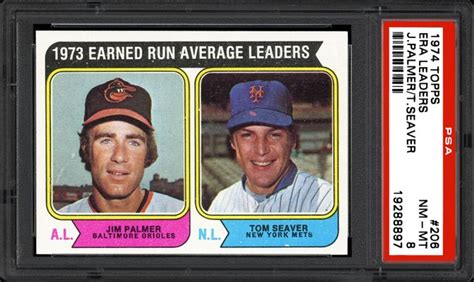 Available at dick's sporting goods. Auction Prices Realized Baseball Cards 1974 Topps ERA Leaders J.PALMER/T.SEAVER