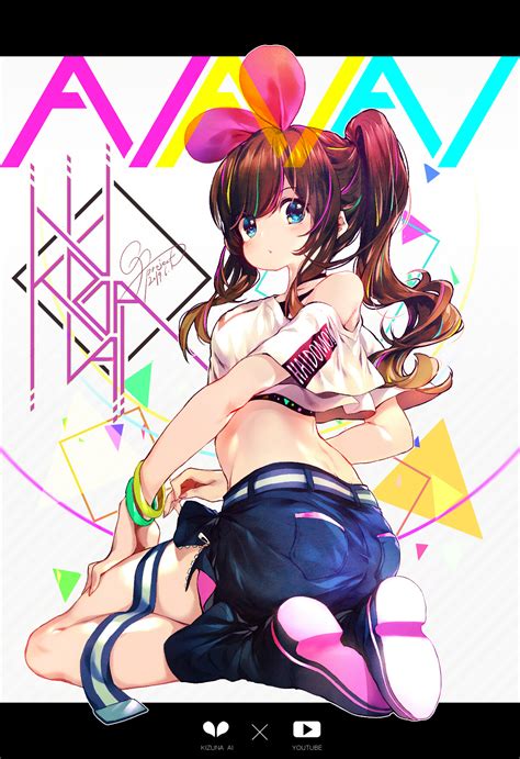 Kizuna Ai A I Channel Image By Project Gs Zerochan