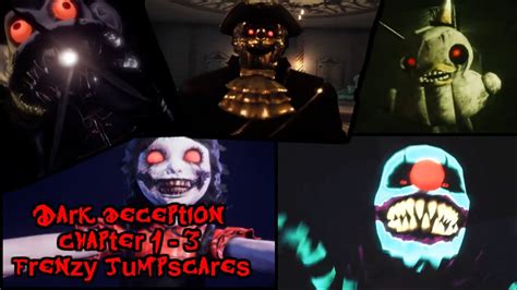 Dark Deception Nightmare Frenzy Mode Jumpscaresdeaths Chapter 1