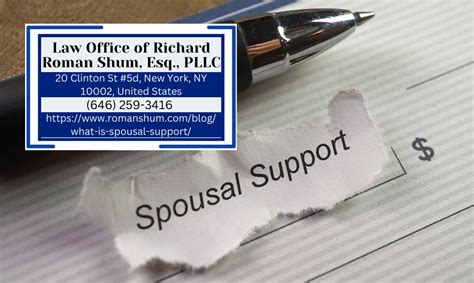 New York Spousal Support Attorney Richard Roman Shum Unveils