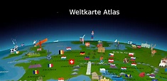 Weltkarte Atlas 2021 – Apps bei Google Play