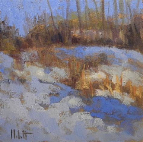 Contemporary Paintings Heidi Malott Snowy Ridge And Randy Higbee
