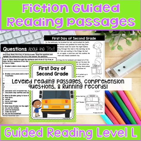 Level L Guided Reading Passages And Comprehension Questions Inspire
