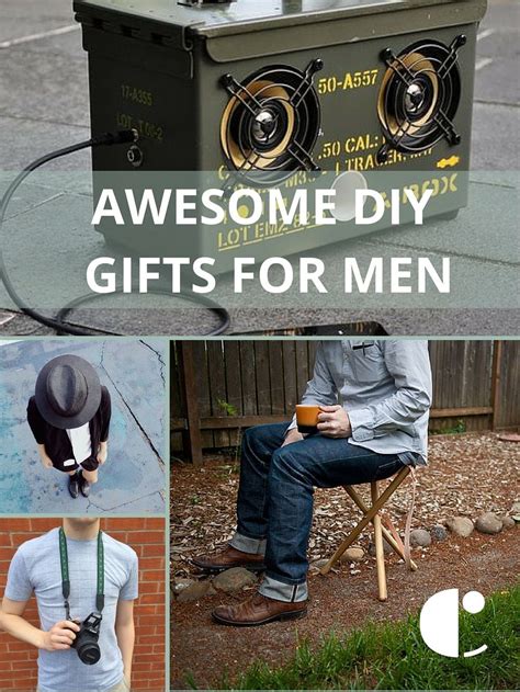 Gift Guide Seriously Awesome Diy Gifts For Men Curbly Diy Gifts